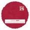 Red Suede 4x4 Inch Uncut Mat Board - Blank Sheets, No Opening